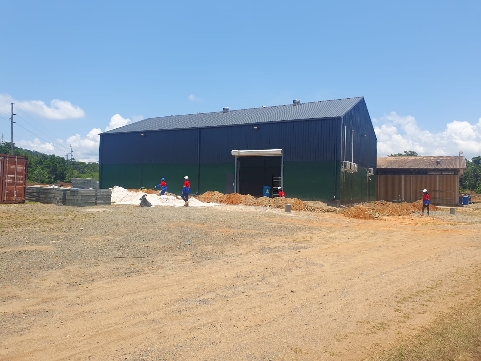 Aarding project new warehouse SPCS Afobaka04