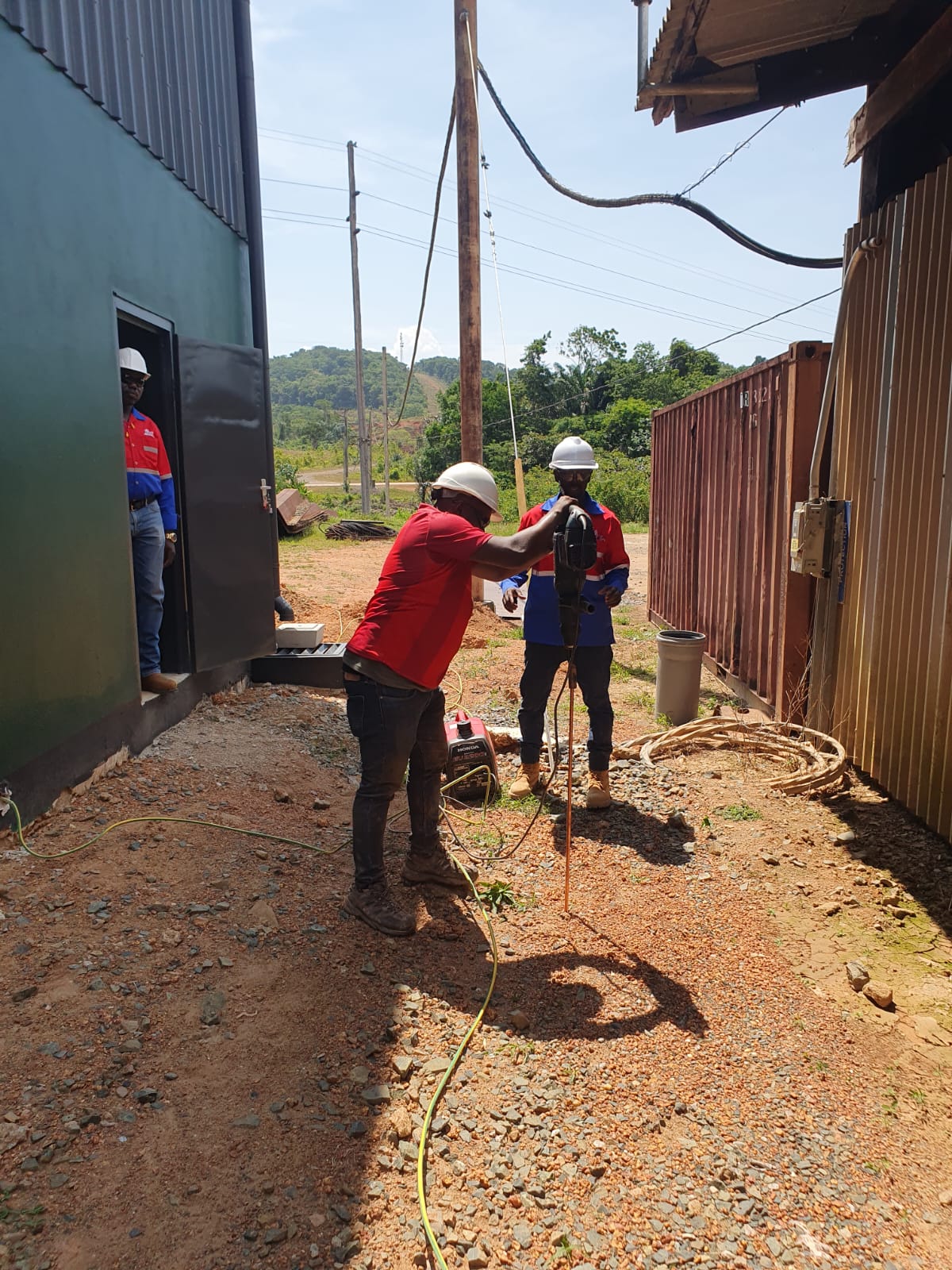 Aarding project new warehouse SPCS Afobaka03