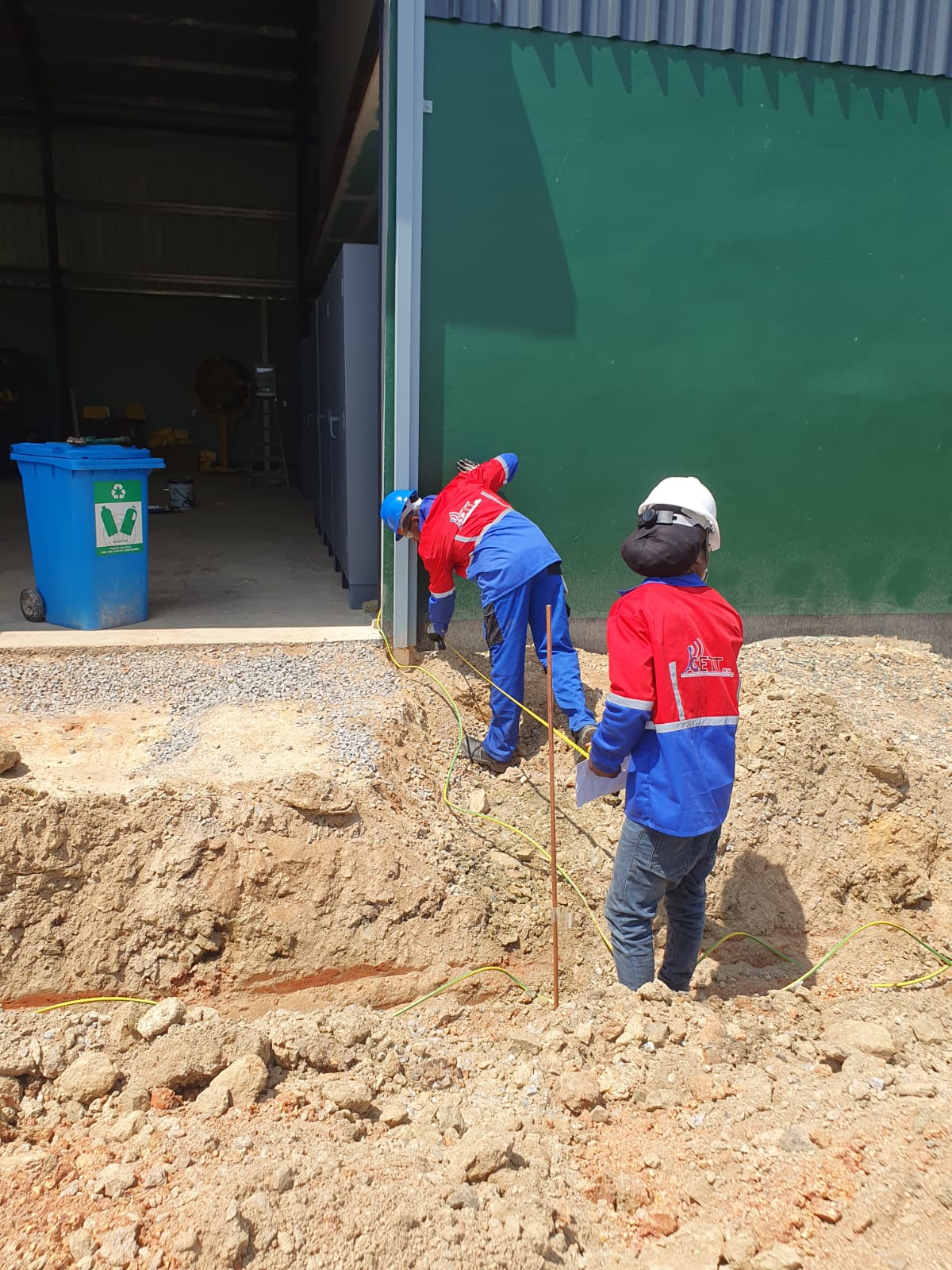 Aarding project new warehouse SPCS Afobaka06